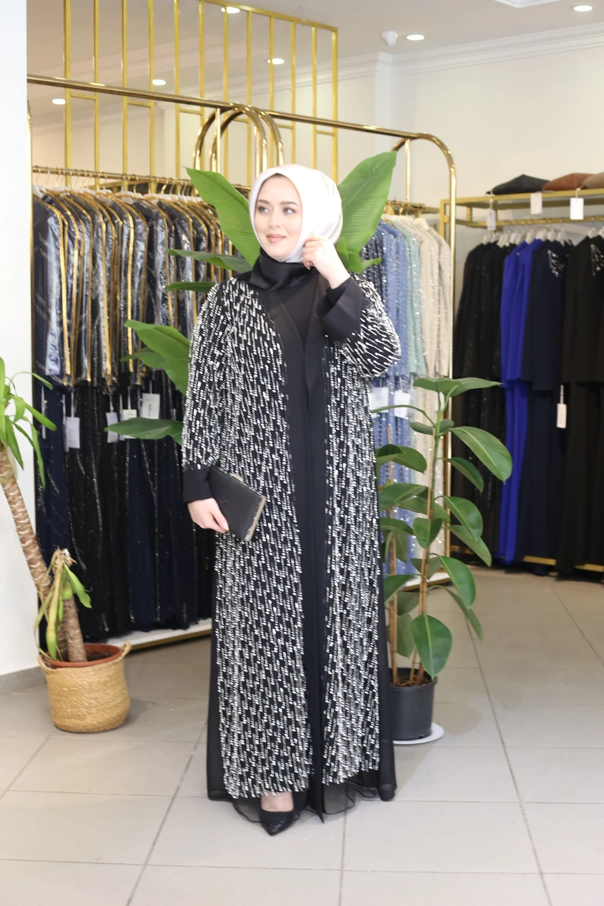 İNCİLİ ABAYA 5129 KOD